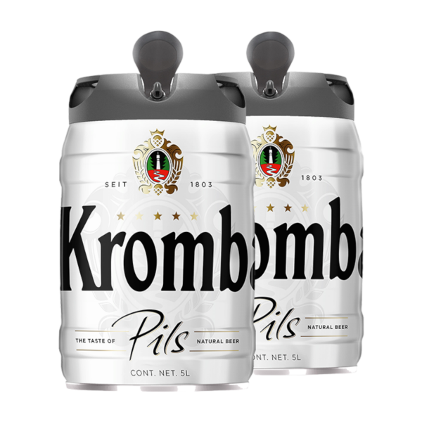 Krombacher Pils 2x5ltr Mini Kegs